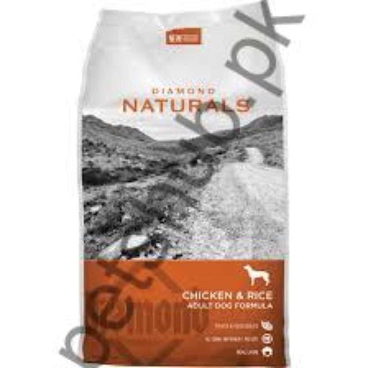 Diamond Dog Food Chicken and Rice Formula Adult 18 kg Petshub.pk