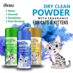 Remu - Breeze Dry Clean powder - For Cats & Kitten