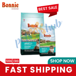 Bonnie Adult Cat Food Salmon 1.5kg