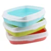Imported Cat Litter Tray With Strainer for Small Cats and Kittens