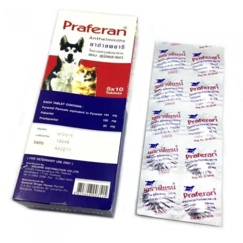 Praferan Tablet For Cats And Dogs