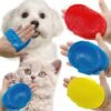 Rubber Bathing Brush High Quality for Dogs and Cats
