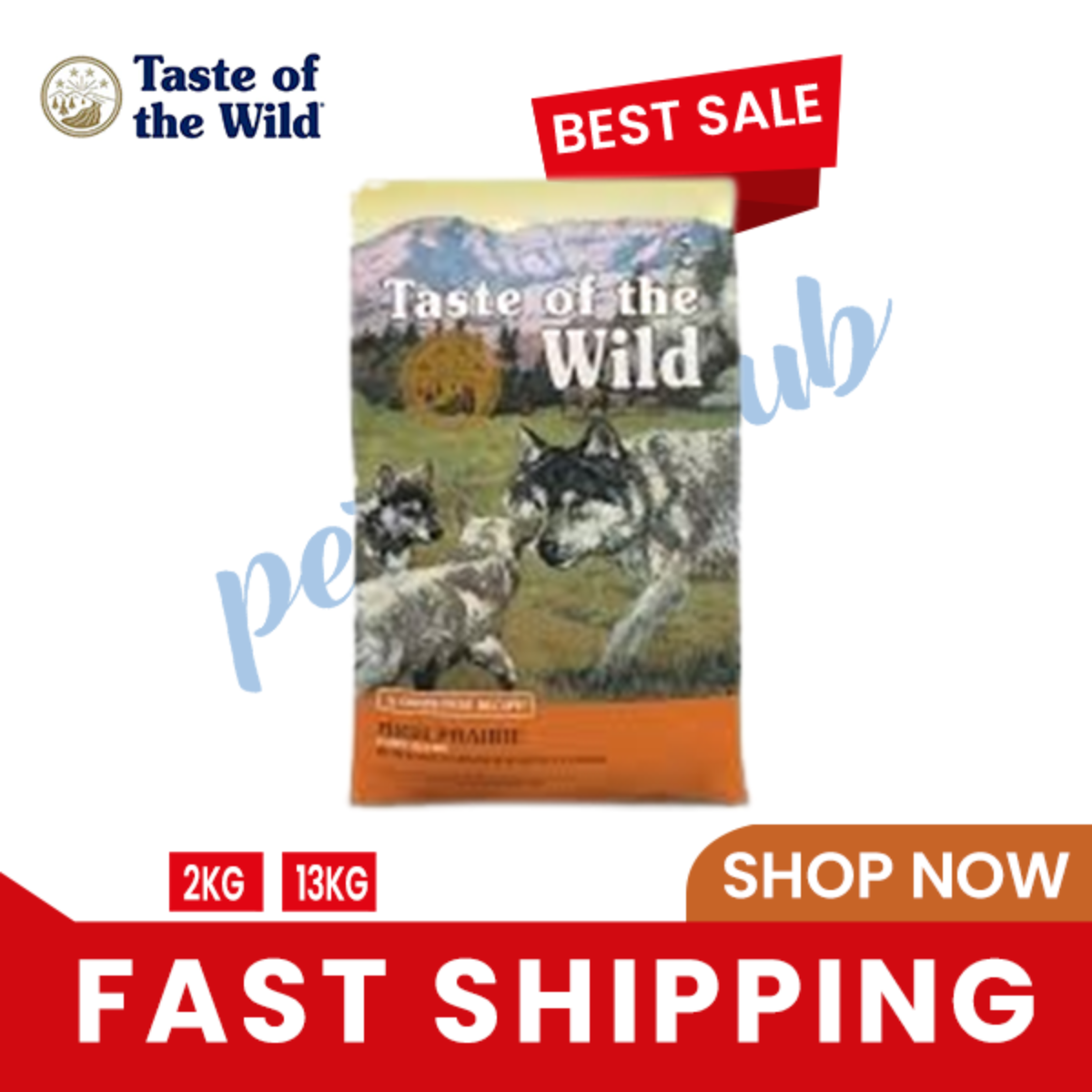 Taste of The Wild Puppy Food 2kg 12.2kg Price in Pakistan Petshub.pk