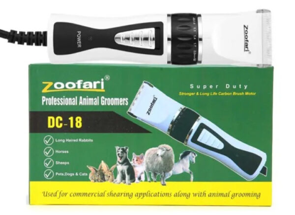 Zoofari Professional Pet Trimmer – DC18