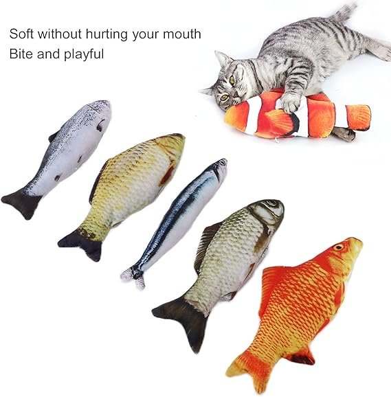 Cat Fish Moving Toy