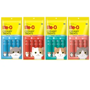 Me-O Creamy Cat Treats – Pack Of 4 Treats