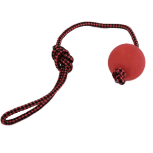 Rope Red Playing Ball