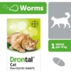 Drontal Deworming Tablets for Cat
