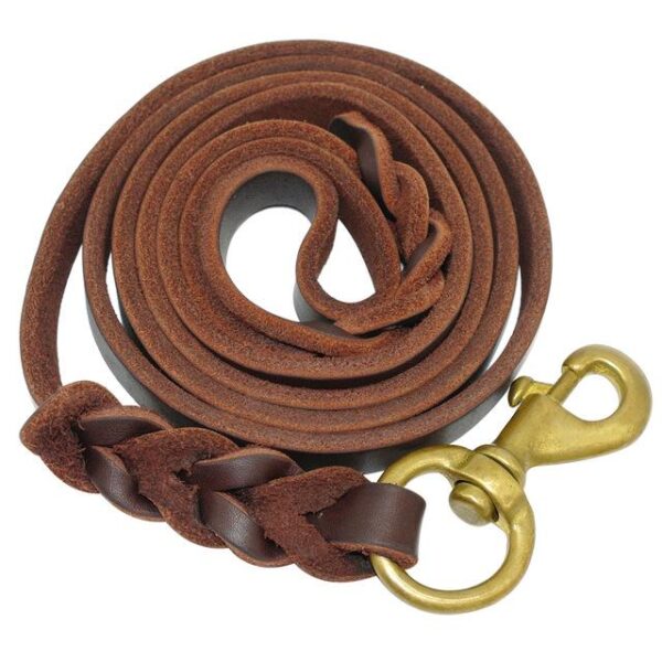 GSD Leather Leash 5 ft