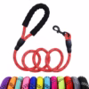 Dog Round Rope Leash with Imported Rubber Handle