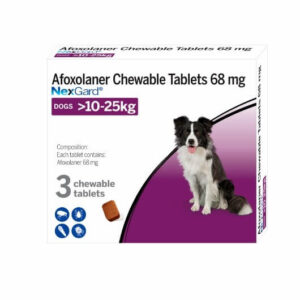Nexgard Chewable Tablets for Dogs 68mg