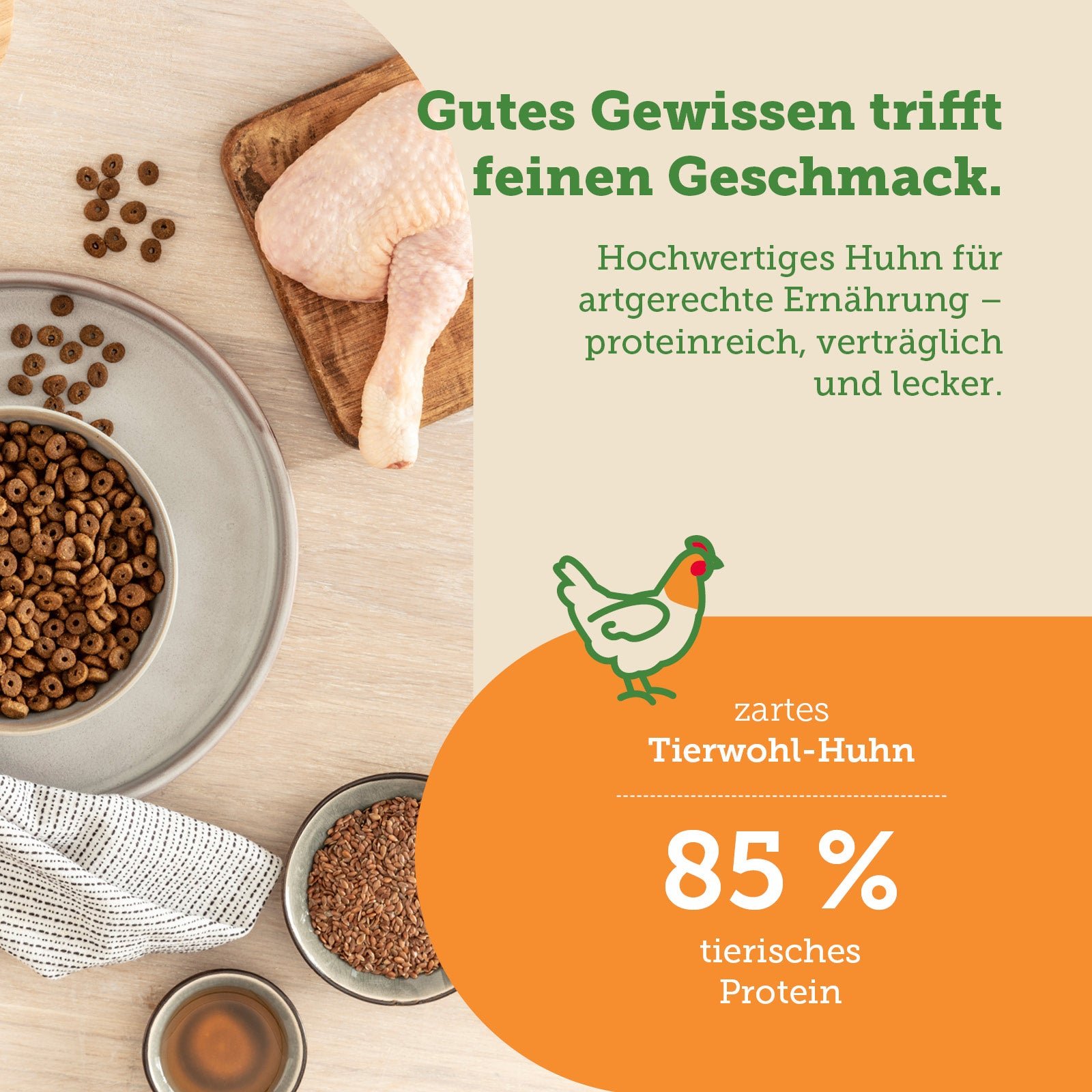 Mera Cats Nature Grain Free Adult Food-Chicken