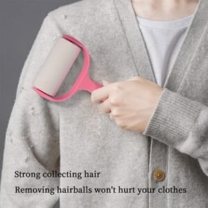 Lint Roller with 2 Extra Refill extra sticker pet hair