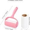 Lint Roller with 2 Extra Refill extra sticker pet hair
