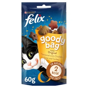 Felix Goody Bag Adult Cat Treats Original Mix - 60G