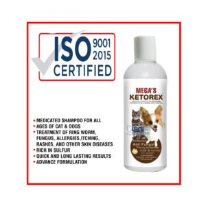 Ketorex Anti Bacterial & Anti Fungal Shampoo