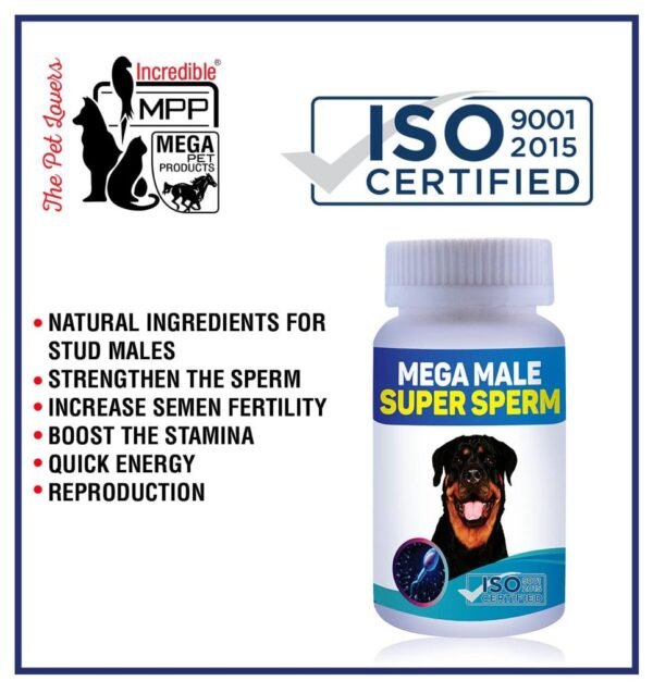 Mega Male Super Sperm For Stud Dogs Petshub.pk