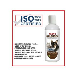Mega Sulfurex Anti Bacterial & Anti Fungal Shampoo
