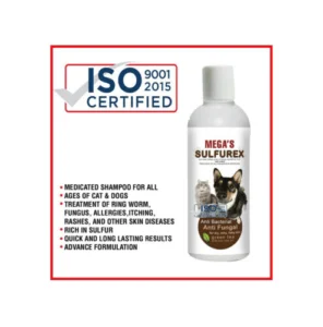 Mega Sulfurex Anti Bacterial & Anti Fungal Shampoo