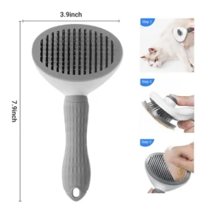 Self Cleaning Grooming Brush for Cats and Dogs
