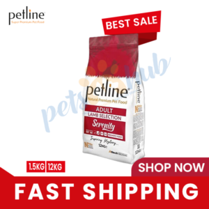 Petline Super Premium Adult Lamb & Rice Cat Food
