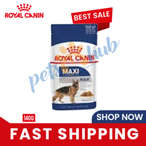 Royal Canin Maxi Adult Wet Food Pouches (140G)
