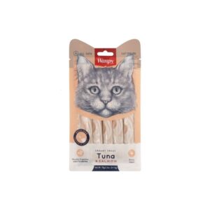 Wanpy Creamy Lickable Treats Tuna & Salmon For Cat