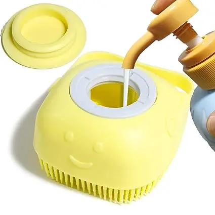 Silicone Massage Bath Brush For Cats and Dogs - Image 2