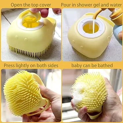 Silicone Massage Bath Brush For Cats and Dogs - Image 5