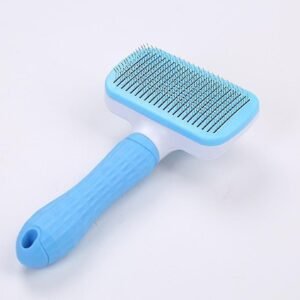 Pet Grooming Tool Self Cleaning Slicker Brush For Dogs And Cats