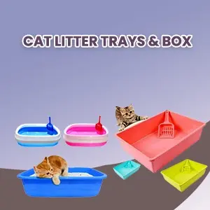 Cat Litter Trays & Box