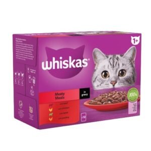 WHISKAS® Meaty Meals in Gravy 1+ Adult (85g)