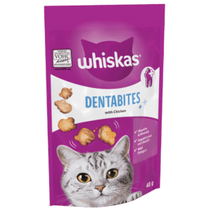 Whiskas DentaBites Cat Treats With Chicken – 40 Gram