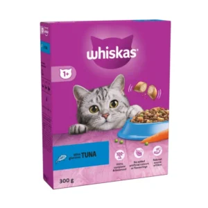 Whiskas Dry Cat Food Tuna – 300 Gram Box