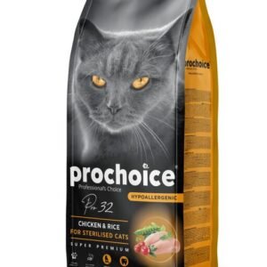 Prochoice Pro 32 Chicken & Rice Sterilized Adult Cat Food