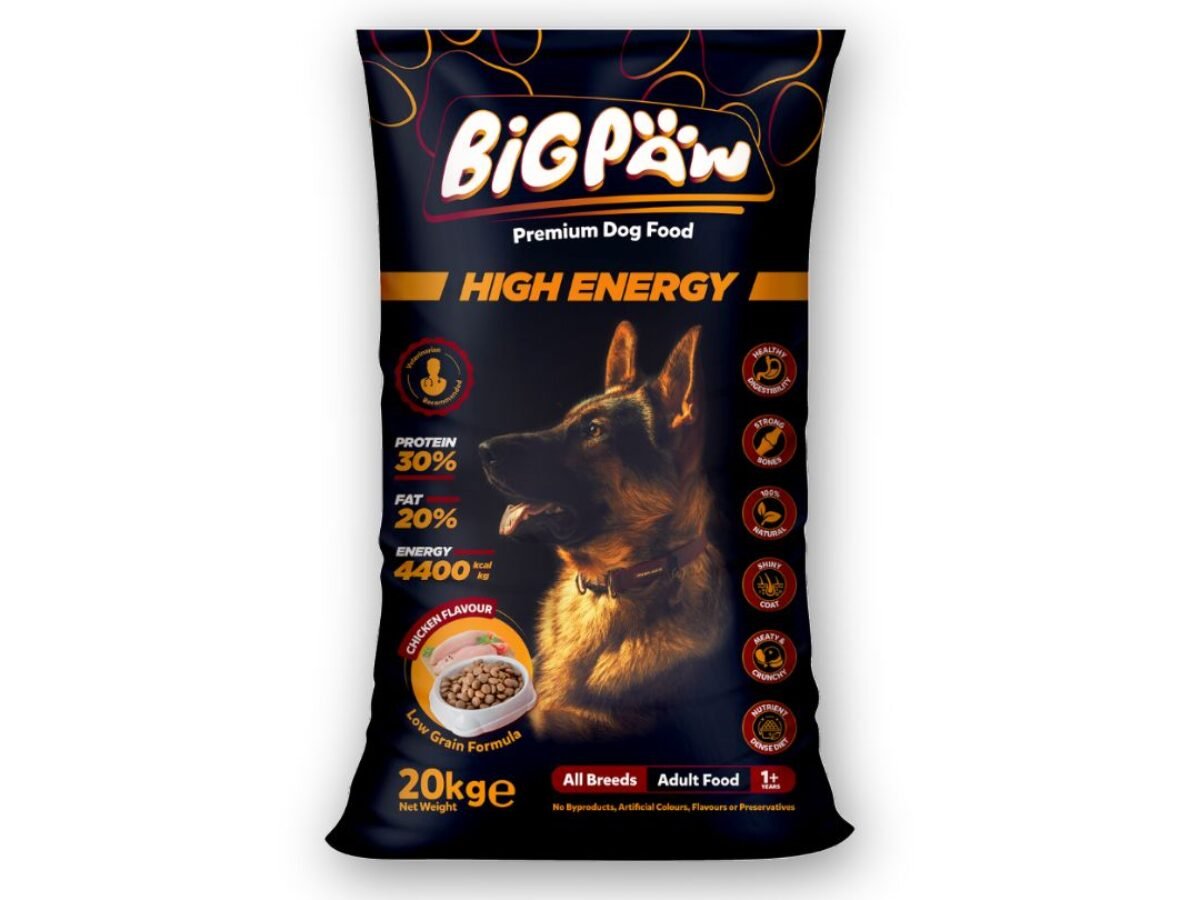 High energy dog food hotsell