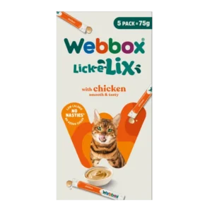 Webbox Lick-e-Lix Creamy Chicken Cat Treats
