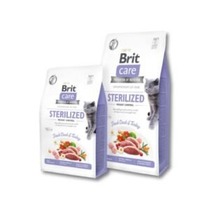 Brit Care Grain Free Sterilized Weight Contorl Cat Food