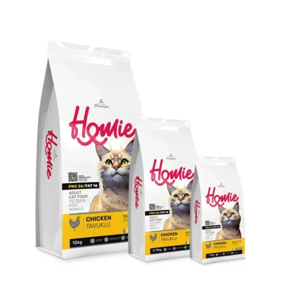 Homie Super Premium Low Grain Adult Cat Food – Chicken