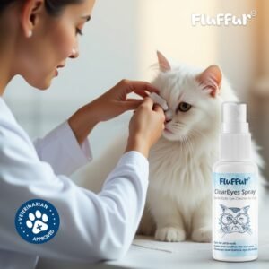 Alternative view of Fluffur ClearEyes Spray Tear Stain Remover for Cats 50ml