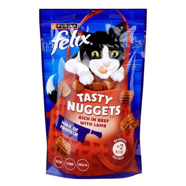 Felix Goody Bag Tasty Nuggets Beef & Lamb Cat Treats