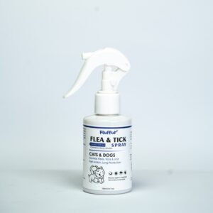 Fluffur Flea And Tick Spray For for Cats & Dogs – 100 ML