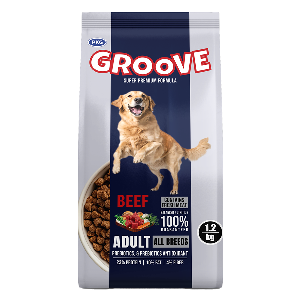 Groove Dog Food β Beef Flavor