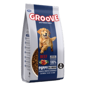Groove Puppy Food – Beef Flavor