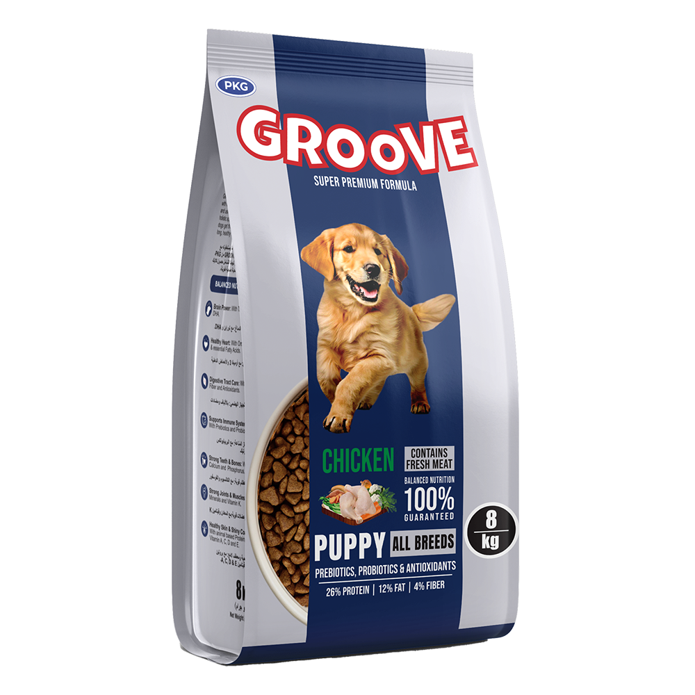 Groove Puppy Food with Chicken