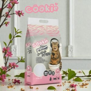 Cookie Premium Bentonite Cat Litter Baby Powder
