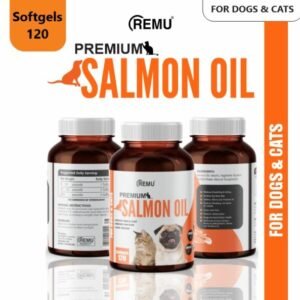 Remu Salmon Oil Supplements For Cats And Dogs – 120 Ml