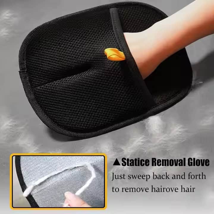Pet Hair Removal Glove for Dogs & Cats - Image 7