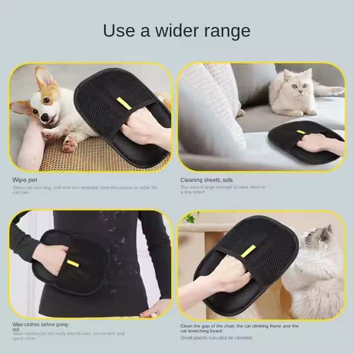 Pet Hair Removal Glove for Dogs & Cats - Image 6