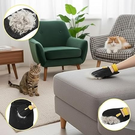 Pet Hair Removal Glove for Dogs & Cats - Image 3